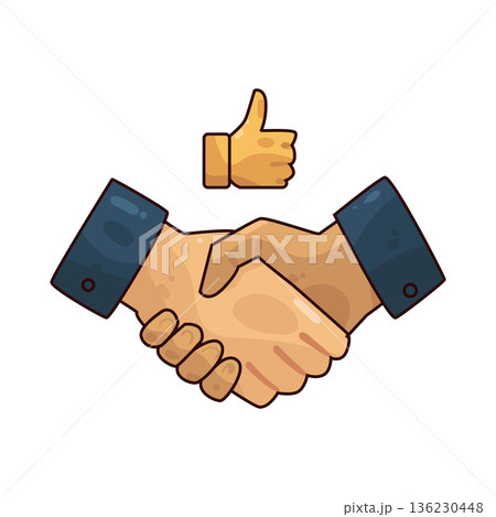 Illustration of Agree Illustration of Agree 136230448