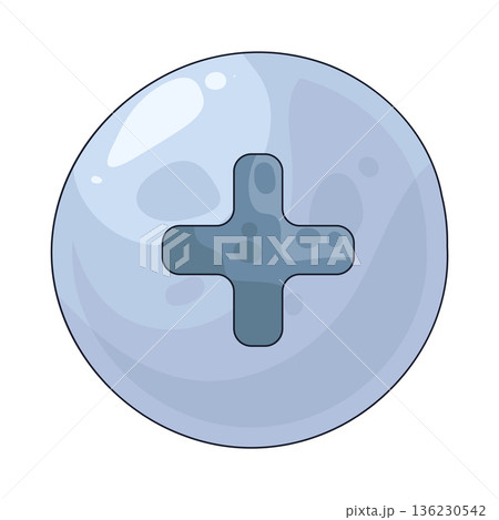 Illustration of bubble plus Illustration of bubble plus 136230542