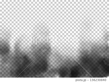 Blurred texture background material with black watercolor, ink, and charcoal 136230840