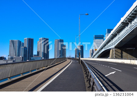 都市風景 東京 ベイエリア 晴海 都市風景 東京 ベイエリア 晴海 136231004