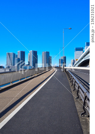 都市風景 東京 ベイエリア 晴海 都市風景 東京 ベイエリア 晴海 136231021