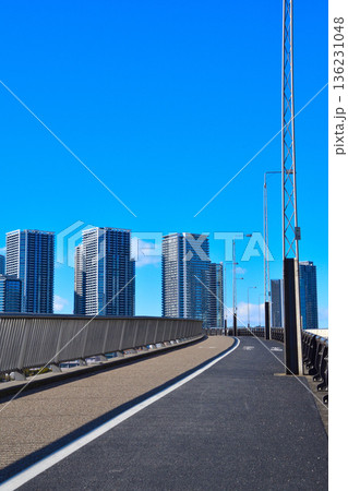 都市風景 東京 ベイエリア 晴海 都市風景 東京 ベイエリア 晴海 136231048