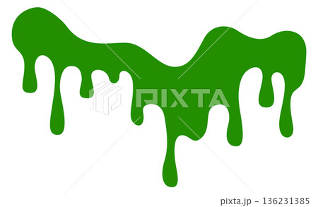 Green liquid dripping. Goo or slime toxic leak Green liquid dripping. Goo or slime toxic leak 136231385