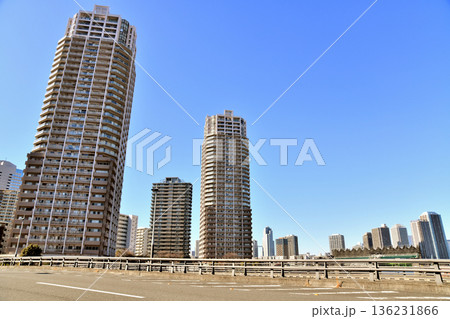 豊洲橋/豊洲運河より豊洲方面を望む(東京都江東区)【2026.2】 豊洲橋/豊洲運河より豊洲方面を望む(東京都江東区)【2026.2】 136231866