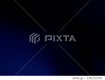Dark Blue Black Abstract Smooth Gradient Background With Minimal Light 136232365