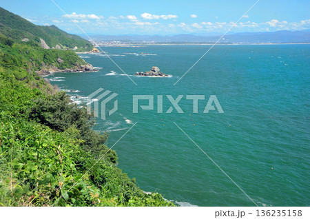 出雲の海　つぶて岩 136235158