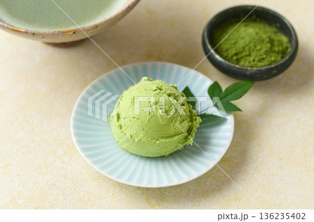 抹茶アイスクリーム 136235402