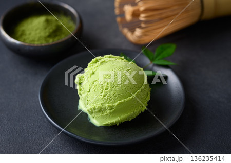 抹茶アイスクリーム 136235414