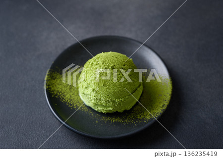 抹茶アイスクリーム 抹茶アイスクリーム 136235419