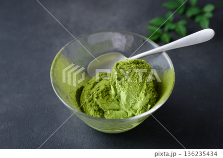 抹茶アイスクリーム 抹茶アイスクリーム 136235434