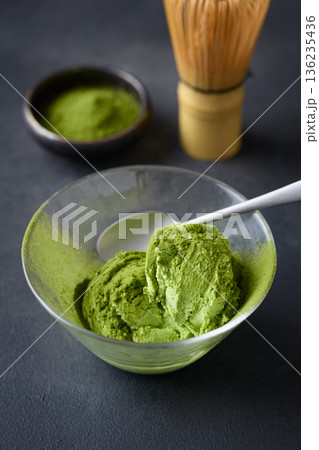 抹茶アイスクリーム 136235436