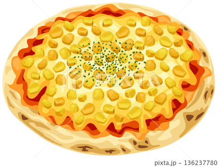 コーンピザ 136237780