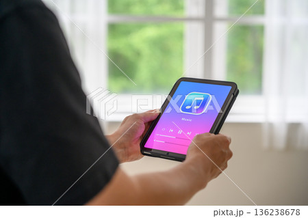 タブレットで音楽再生 136238678