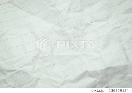 crumpled line paper texture background, blank sheet notebook crumpled line paper texture background, blank sheet notebook 136239124