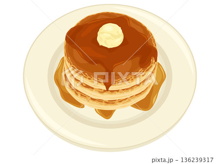 ホットケーキ ホットケーキ 136239317