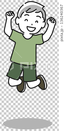 跳躍的小學生 跳躍的小學生 136240367