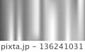 Brushed silver metal texture with vertical grain pattern 136241031