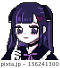 ドット絵 イラスト 地雷系女子 136241300