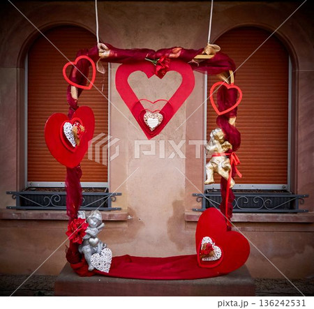 Vintage decor for valentine's day Vintage decor for valentine's day 136242531