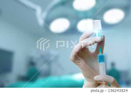 Prepping for procedure. Prepping for procedure. 136243824