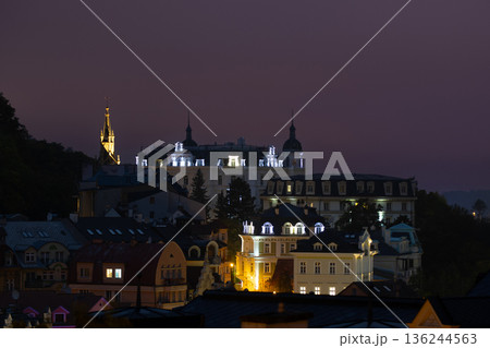 karlovy vary night 136244563