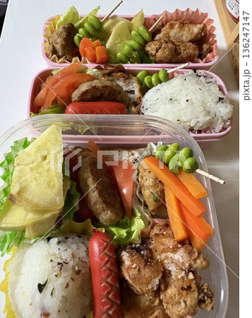 懐かしいお母さんのお弁当 136247147