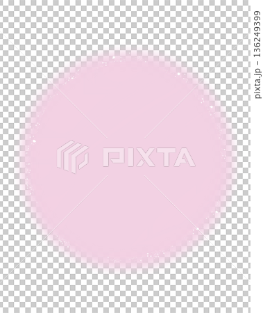 Simple pink round frame with small circles Simple pink round frame with small circles 136249399