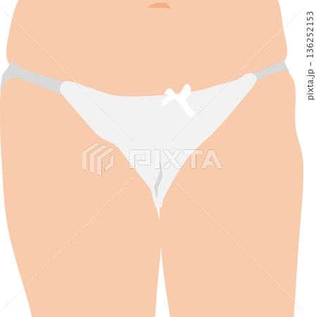 ダイエットに成功した女性のイラスト 136252153