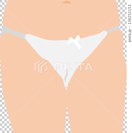 ダイエットに成功した女性のイラスト 136252153