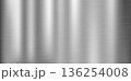 Silver brushed stainless steel texture with vertical grain 136254008