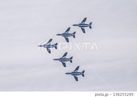 航空自衛隊松島基地のブルーインパルス　宮城県東松島市 136255295