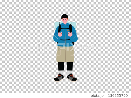 アウトドア好きの男性 アウトドア好きの男性 136255790