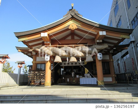 広島県広島市!住吉神社の拝殿 広島県広島市!住吉神社の拝殿 136256197