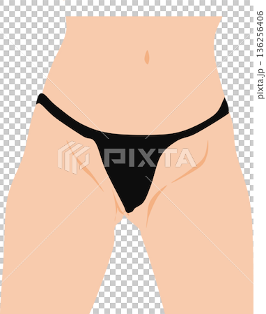 成功節食的女人的插圖 136256406