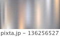 Brushed stainless steel texture with vertical silver gradient reflections 136256527
