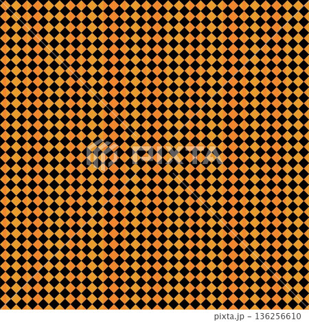 ハーレクインチェックの壁紙イラスト 136256610