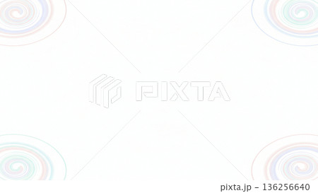 シンプルな螺旋_スライド背景素材 シンプルな螺旋_スライド背景素材 136256640
