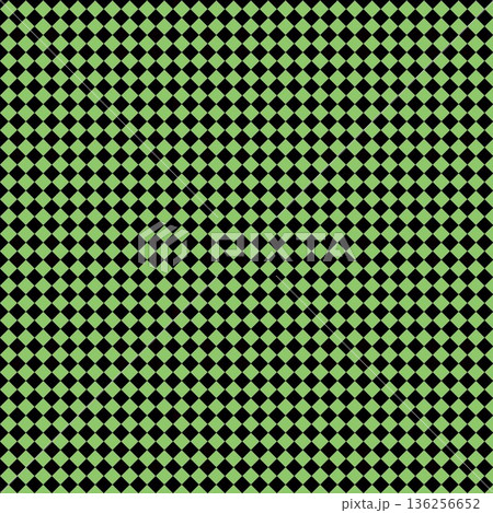 ハーレクインチェックの壁紙イラスト 136256652