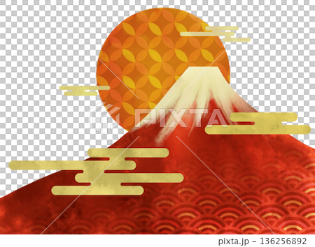 紅富士和今年的第一個日出 紅富士和今年的第一個日出 136256892