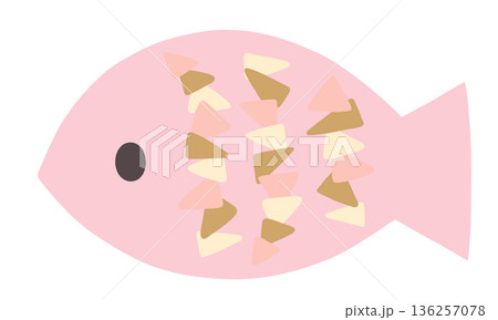 桜色のかわいい魚 桜色のかわいい魚 136257078