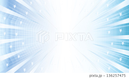 太陽　スクリーントーン　模様　背景 136257475