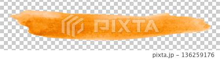 orange watercolor background. Artistic hand paint. Isolated on transparent background. orange watercolor background. Artistic hand paint. Isolated on transparent background. 136259176