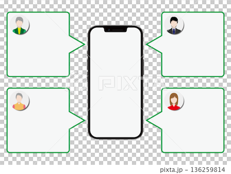 スマートフォンと口コミ 136259814