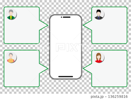 スマートフォンと口コミ スマートフォンと口コミ 136259816