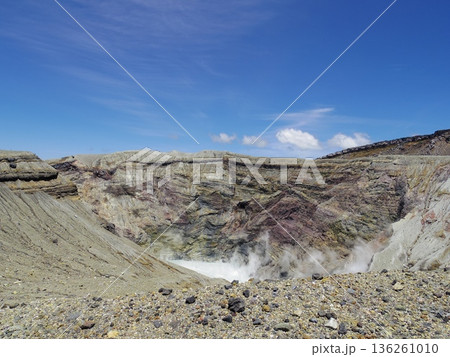 阿蘇山・中岳火口(熊本県阿蘇市) 136261010