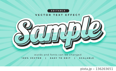 editable sample text effect style editable sample text effect style 136263651