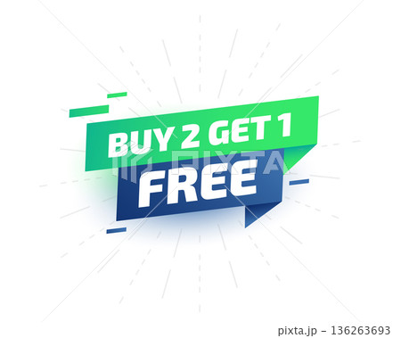 buy 2 get 1 free sale tag background for business marketing buy 2 get 1 free sale tag background for business marketing 136263693