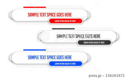 collection of lower third text bar banner for tv channel collection of lower third text bar banner for tv channel 136263871