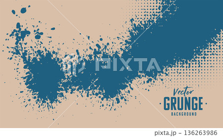 distressed grunge backdrop background with watercolor texture 136263986