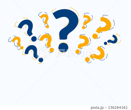 question mark sign template for problem solving query 136264161